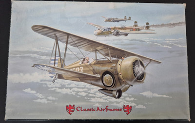 1/48 Curtiss Hawk III model kit by Classic Airframes #434