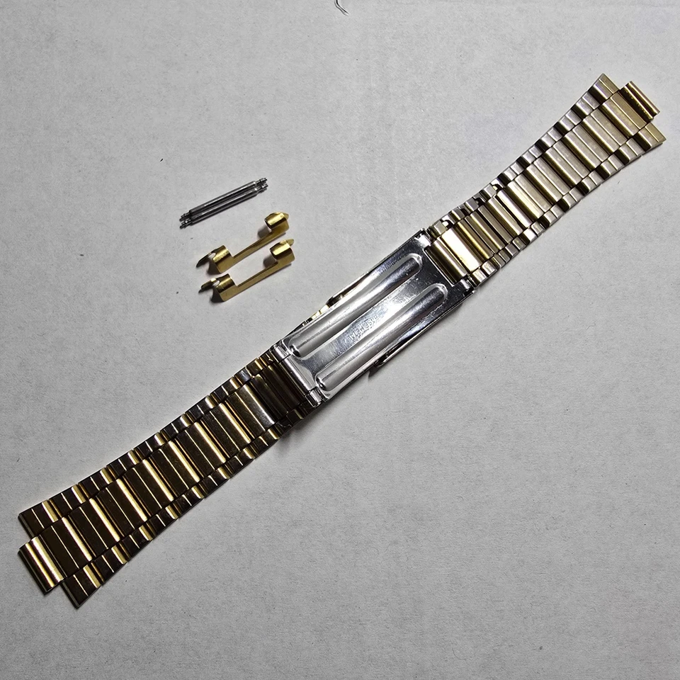 Reloj Seiko Vintage H601-5389 Pulsera ~ 18mm Extremo Eslabones ~10mm Integrado Foto 2 de 4