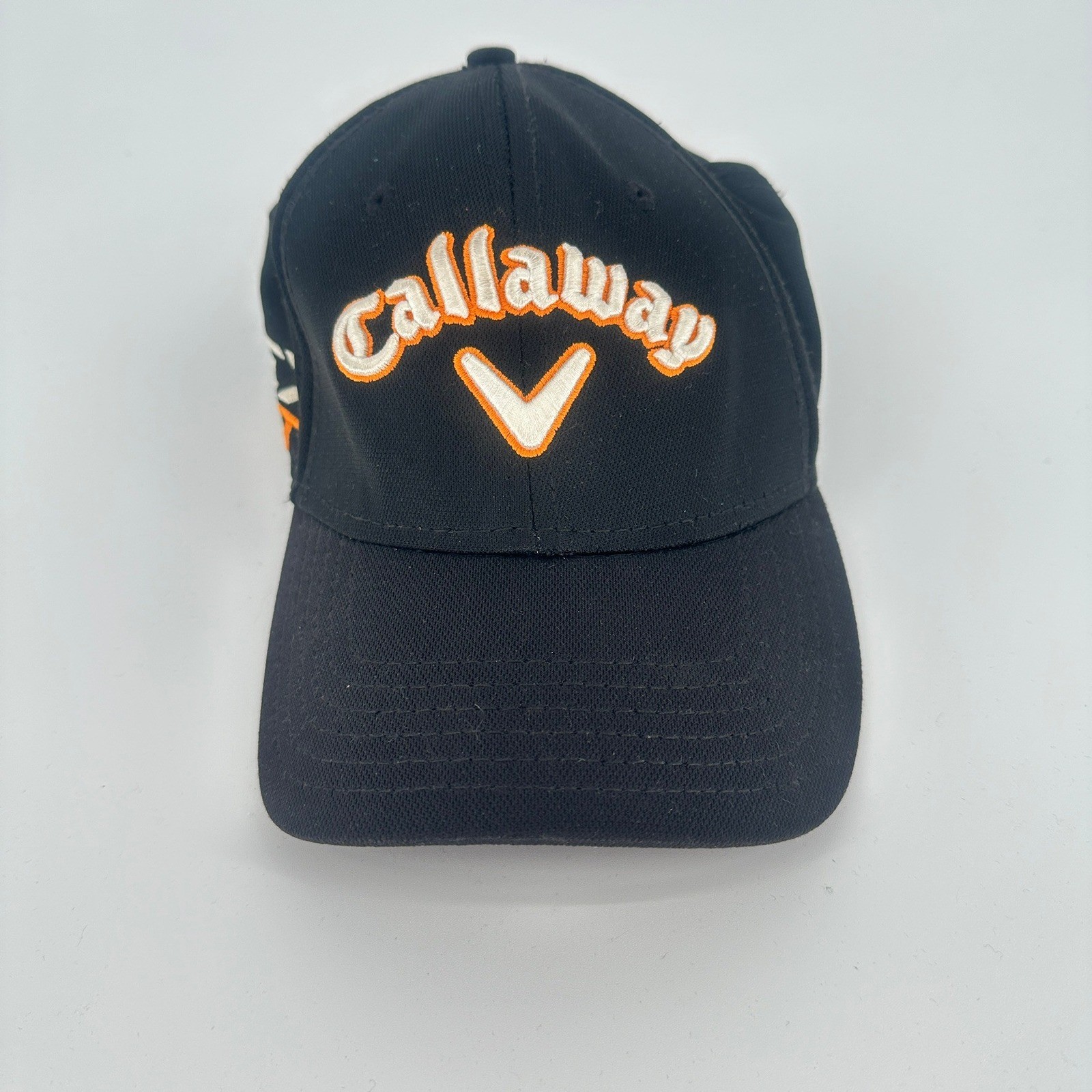 Callaway HEX HOT Black Adjustable Golf Hat Embroidered Logo