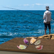 Double Hook Bait Fishing Lures Set 3D Fish Eyes Increased Attractiveness