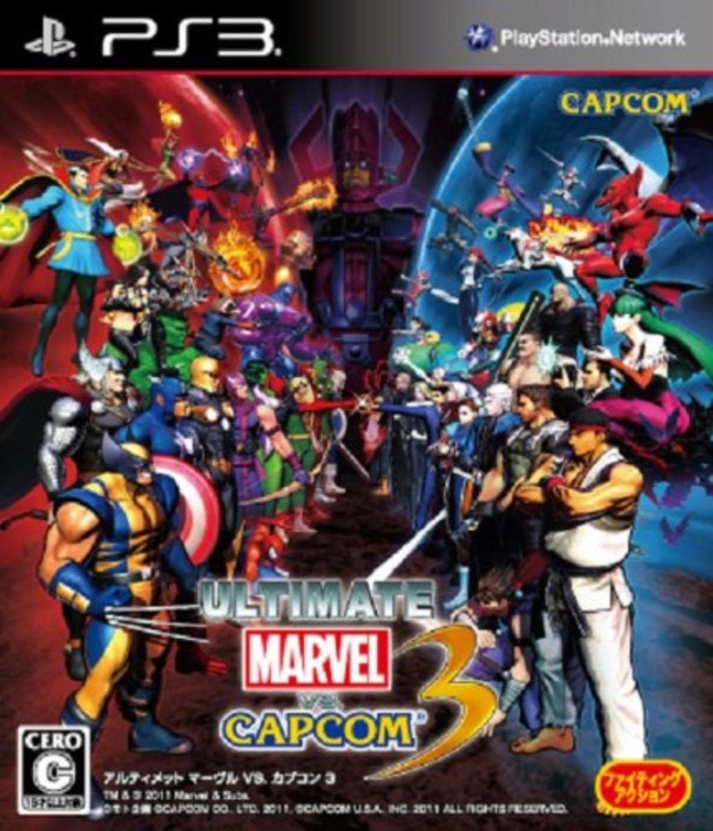 Ultimate Marvel vs. Capcom 3 (Sony PlayStation 3, 2011) - Japanese