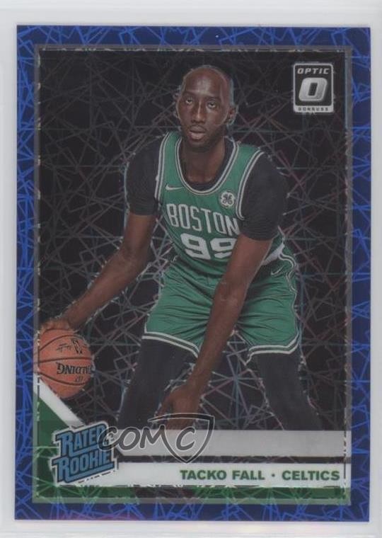 2019 Panini Donruss Optic Rated Rookie Blue Velocity Prizm Tacko Fall #161 04dh