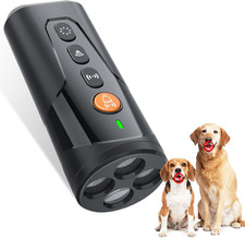 Dog Bark Deterrent Devices, anti Barking Device for Dogs with 3X Sonic Emitters,