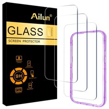 Ailun 3 Pack Screen Protector for iPhone 17 Pro Max 6.9 Inch, Transparent