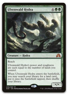 Ulvenwald Hydra #235 (LP) Shadows over Innistrad SOI Magic MTG