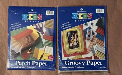Strathmore KIDS Series Patch Paper And Groovy Paper Multicolor  Vintage