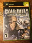 Call of Duty: Finest Hour (Microsoft Xbox, 2004) Complete with Manual - Tested