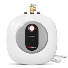MIZUDO Electric Mini Tank Water Heater - 4.0 Gallon Point of Use Instant Hot ...