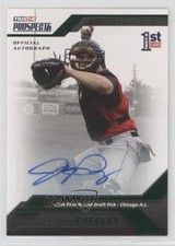 2009 TRISTAR Prospects Plus Green Auto 12/25 Josh Phegley #31 Auto 0b5