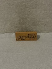 Vintage Daisy Kingdom Rubber Stamp Design 1988 Portland FREE SHIP