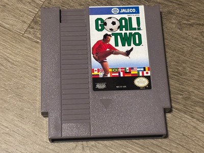 Goal! Two Nintendo Nes Cleaned & Tested Authentic