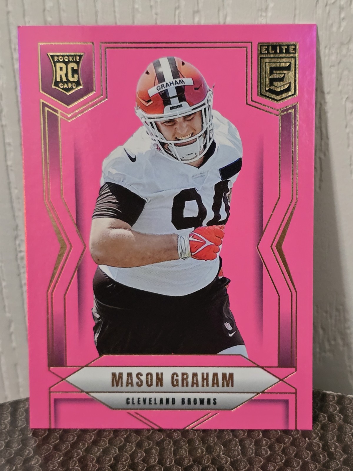 2025 Panini Donruss Elite - Rookies Mason Graham #125 Pink Ink (RC)