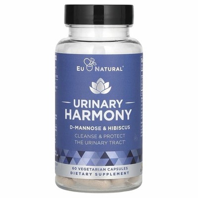 EU Natural Urinary Harmony - D-Mannose & Hibiscus (60 Capsules)