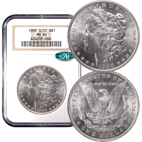 1900-O/CC Morgan Dollar $1 NGC MS64 CAC