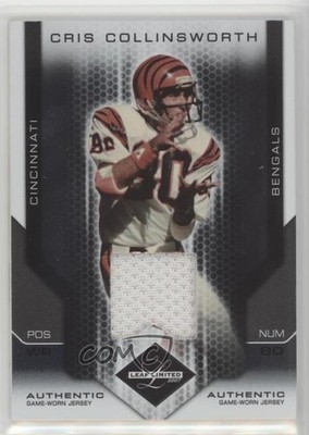2007 Leaf Limited Threads 63/100 Cris Collinsworth #113 0f6