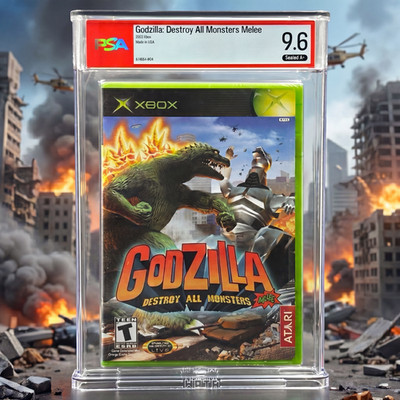 Godzilla: Destroy All Monsters Melee   PSA 9.6 A+   Xbox