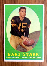 1958 Topps - Bart Starr #66 (NO CREASES!)