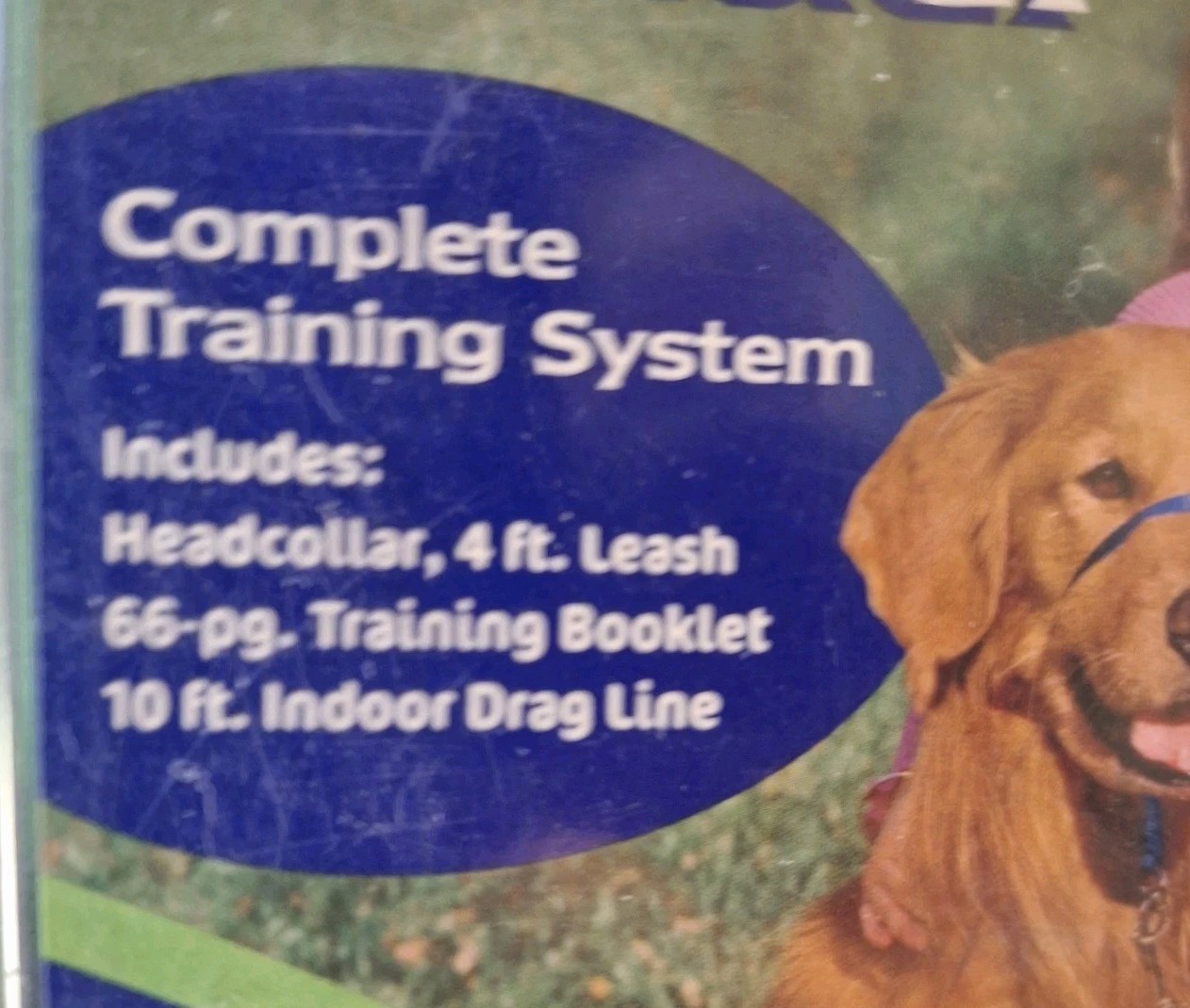 Gentle Leader Headcollar for Dogs Black Medium 25-60 lbs No Choke 10ft Drag Line