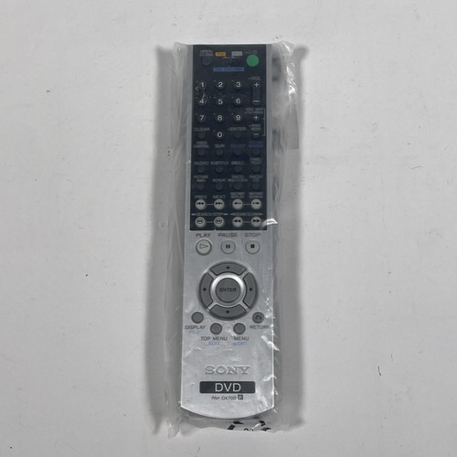 Sony RM-DX700 Wireless DVD Remote Control Silver