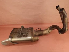 2015 - 2021 Kawasaki Versys 650 KLE650 Exhaust Header Pipes Muffler Can