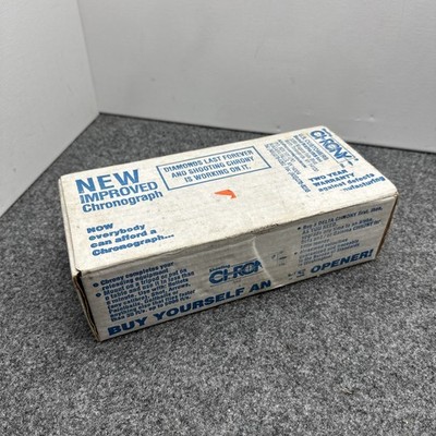Shooting Chrony Chronograph Model Master: ALPHA  An Eye Opener  New In Open Box