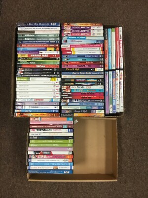 EXERCISE / FITNESS WORKOUT -You Pick DVD Lot- ($1.89) Each - COMBINE S&H