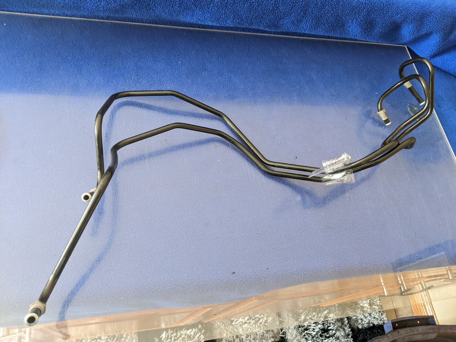 BENTLEY CONTINENTAL FLYING SPUR W12 brake booster abs pump lines tubes oem pair