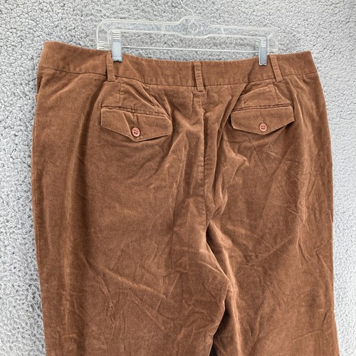 Madison Studio Straight Leg Corduroy Pants Womens Plus 22W High Rise Brown - Bild 12 von 12