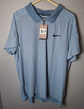 NIKE COURT DRI-FIT ADV SLIM FIT TENNIS SHIRT, 1/4 ZIP, MENS XXL, FD5244-440