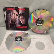 ASSASINS 1996 Laserdisc, Widescreen SYLVESTER STALLONE / ANTONIO BANDARAS