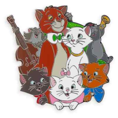 Disney Aristocats Marie & Friends Supporting Cast Pin Limited Release NIP