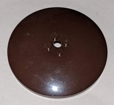 Lego Dark Brown Dish 8 x 8 Inverted Radar Dish Piece Part # 3961