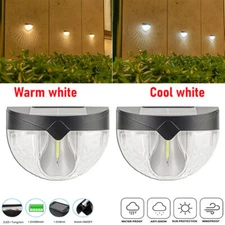 Outdoor Solar LED Tungsten Deck Lights Waterproof Path Garden Patio Pathway Lamp