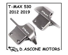 SUPPORTI SPECCHI SPECCHIETTI YAMAHA TMAX 530 2012 2013 2014 2015 2016 ARGENTO