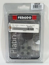 Custom Chrome Ferodo Pad 6 Pot Caliper Platinum Series for Harley Davidson U60