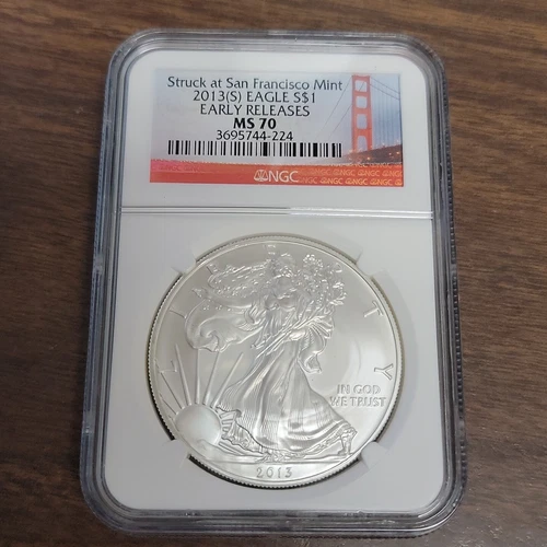 2013 S  American Silver Eagle - NGC MS70 - Early Releases