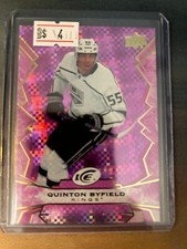 2023 Upper Deck Hockey Ice Purple #51 Quinton Byfield