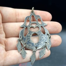 Rare Ancient Roman Bronze Unique Pendant