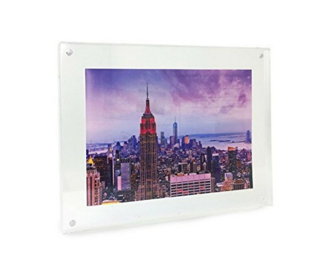 Isaac Jacobs 16x20 WallMountable Clear Acrylic Picture Frame, (16x20) eBay