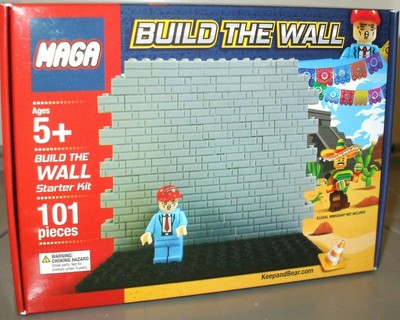 trump lego wall set