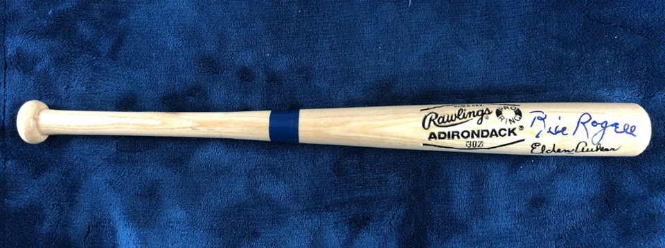 Bill Rogell & Elden Auker 1935 Detroit Tigers Autographed Mini-Bat 17 inches - Image 3 of 3