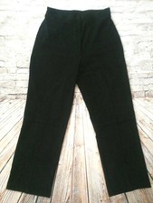 Sport Collection Black Dress Slacks Pants Trousers Stretch PETITE Womens Size 10