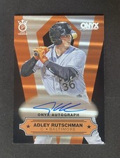 ADLEY RUTSCHMAN 2022 Onyx Premium Limited Edition ON-CARD AUTO Autograph /270 🔥