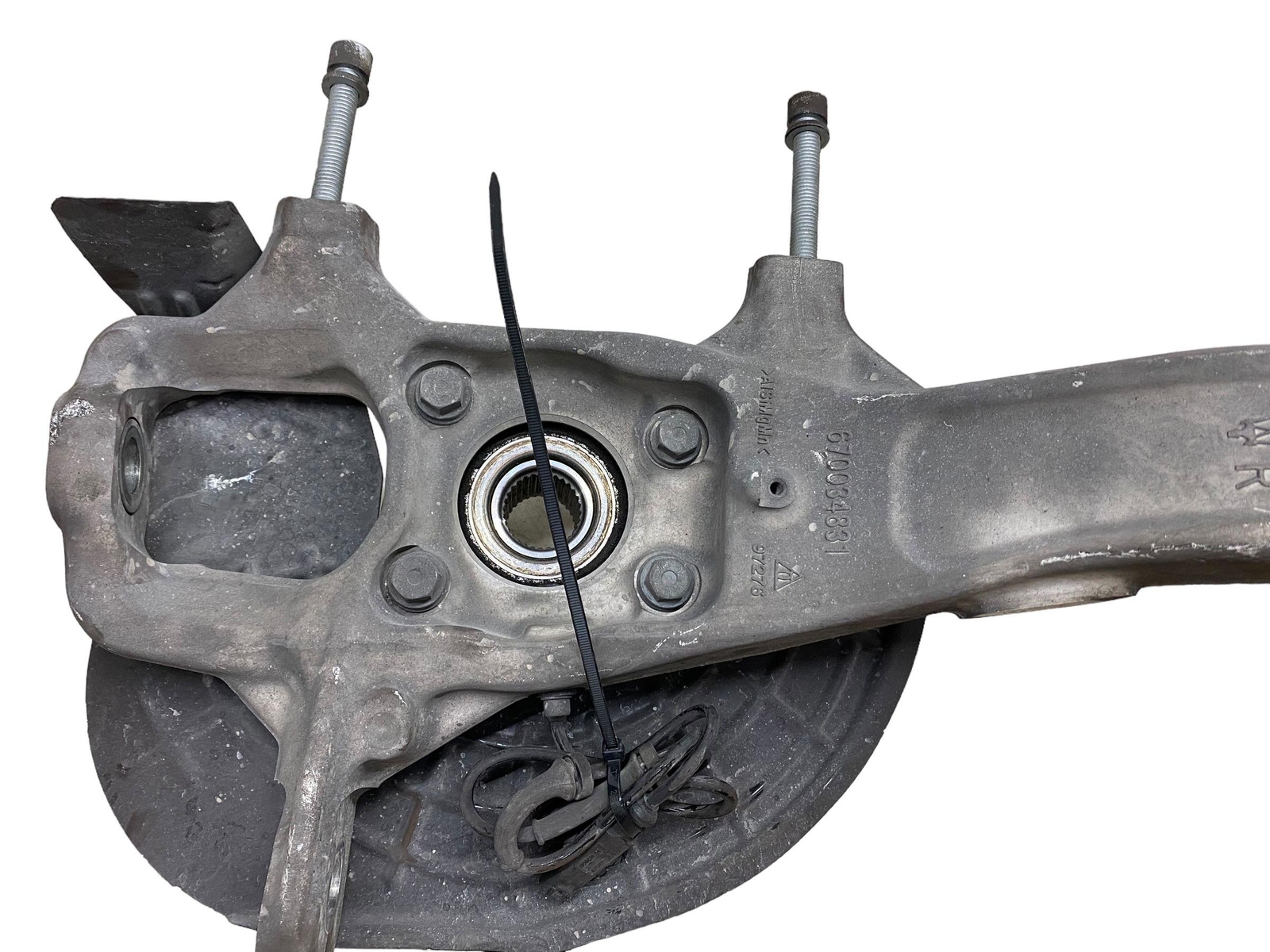 2017-2024 MASERATI LEVANTE FRONT RH SPINDLE STEERING KNUCKLE W/WHEEL BEARING HUB