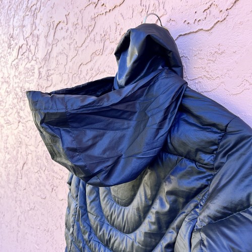 ANA Packable Primium Down Jacket Full Zip Hood Pockets Puffer Winter Size Small - Picture 6 of 9