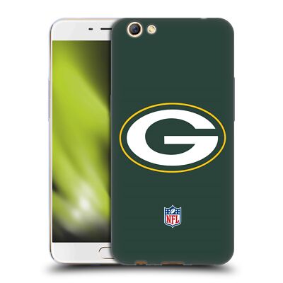 OFFIZIELLE NFL GREEN BAY PACKERS LOGO SOFT GEL HANDYHÜLLE FÜR OPPO HANDYS