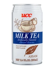 (6 Pack) UCC Japan Classic Assam Milk Tea, Original Mild Sweet Taste, 11.4 Fl Oz