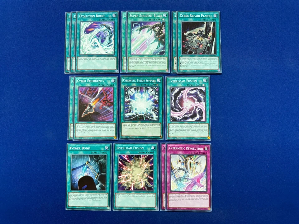 Yu-Gi-Oh! GX - Zane Truesdale's Complete Cyber Dragon & Chimeratech Fusion Deck - Image 4 of 4