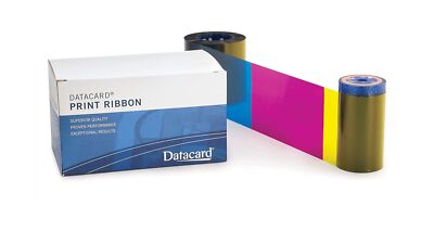 Datacard Ribbon - YMCKT - Dye Sublimation - 500 Images - TAA Compliance