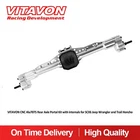 Vitavon CNC Alu7075 RearAxle Portal Kit With Internals For SCX6 Jeep Honcho